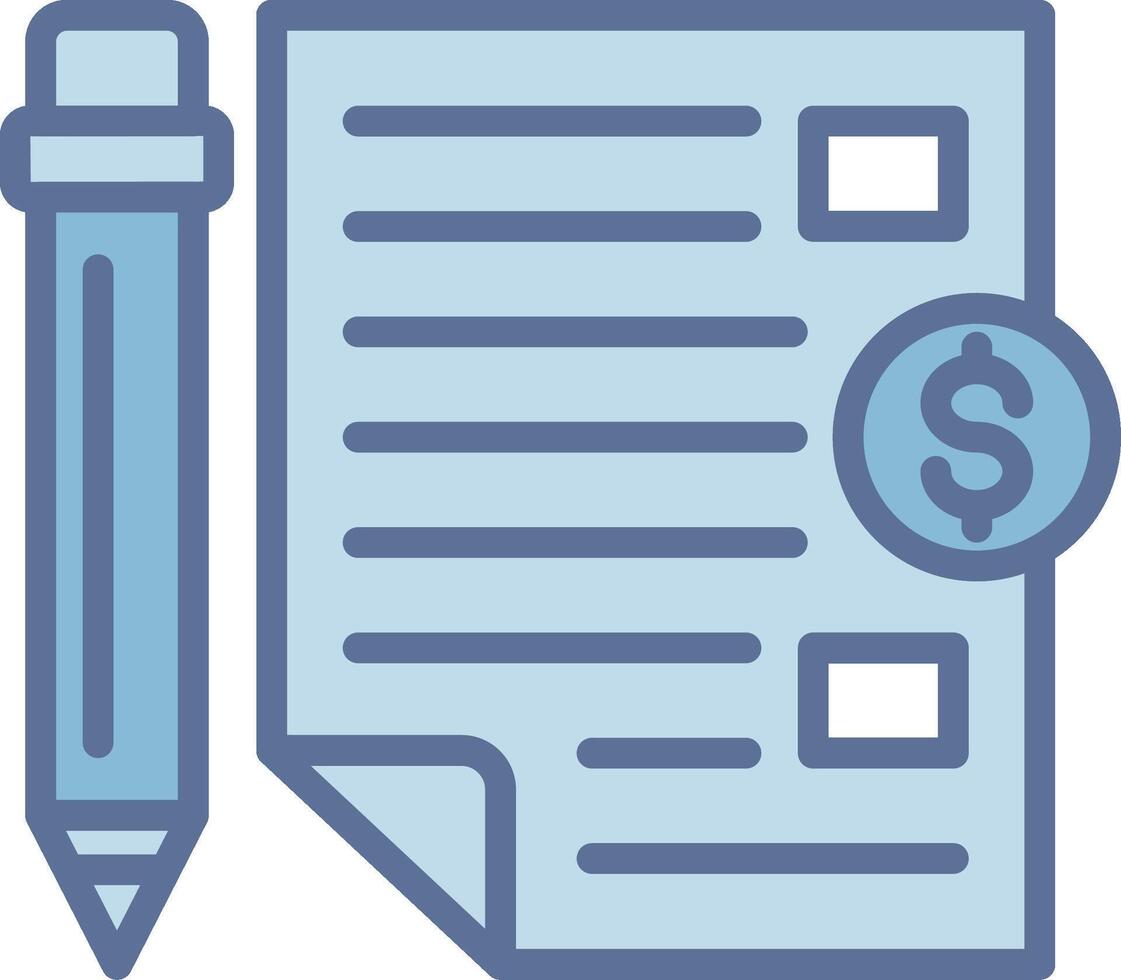 Paid Articles User-Friendly Drawing Interface vector