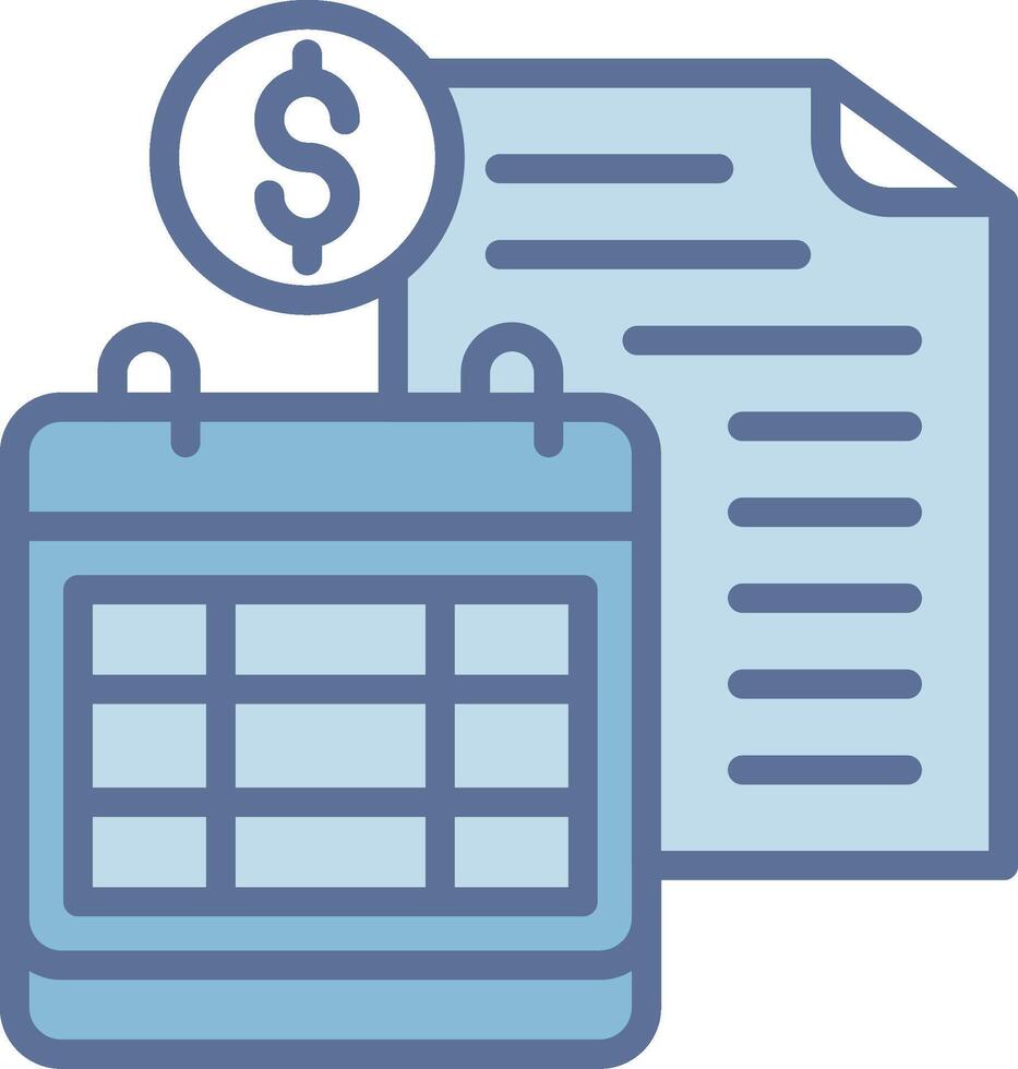 Invoice Dark Mode Symbol Shape vector
