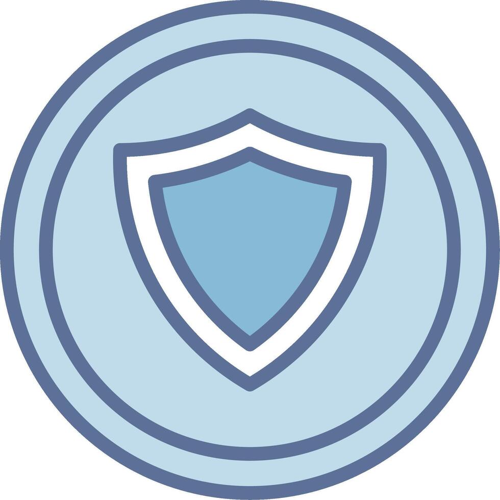 Shield Modern Tech Object Illustration vector