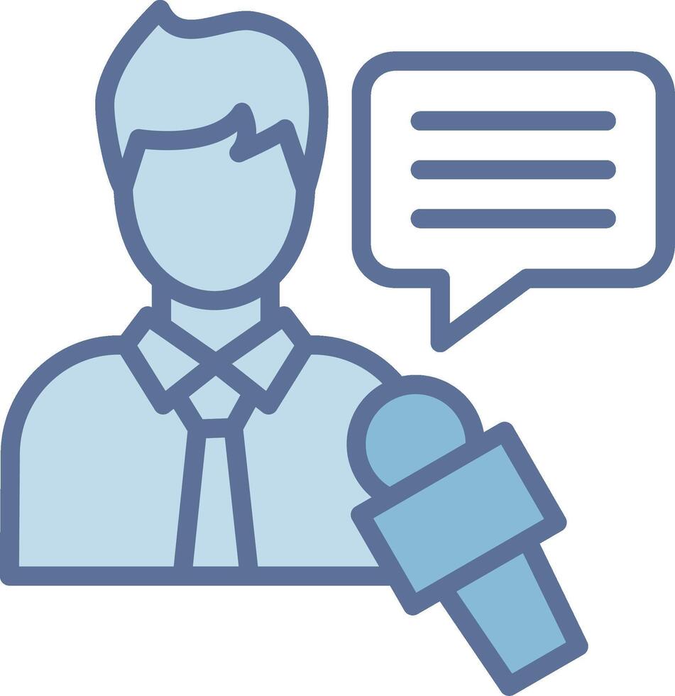 Interview Thin Graphic Shape Design vector