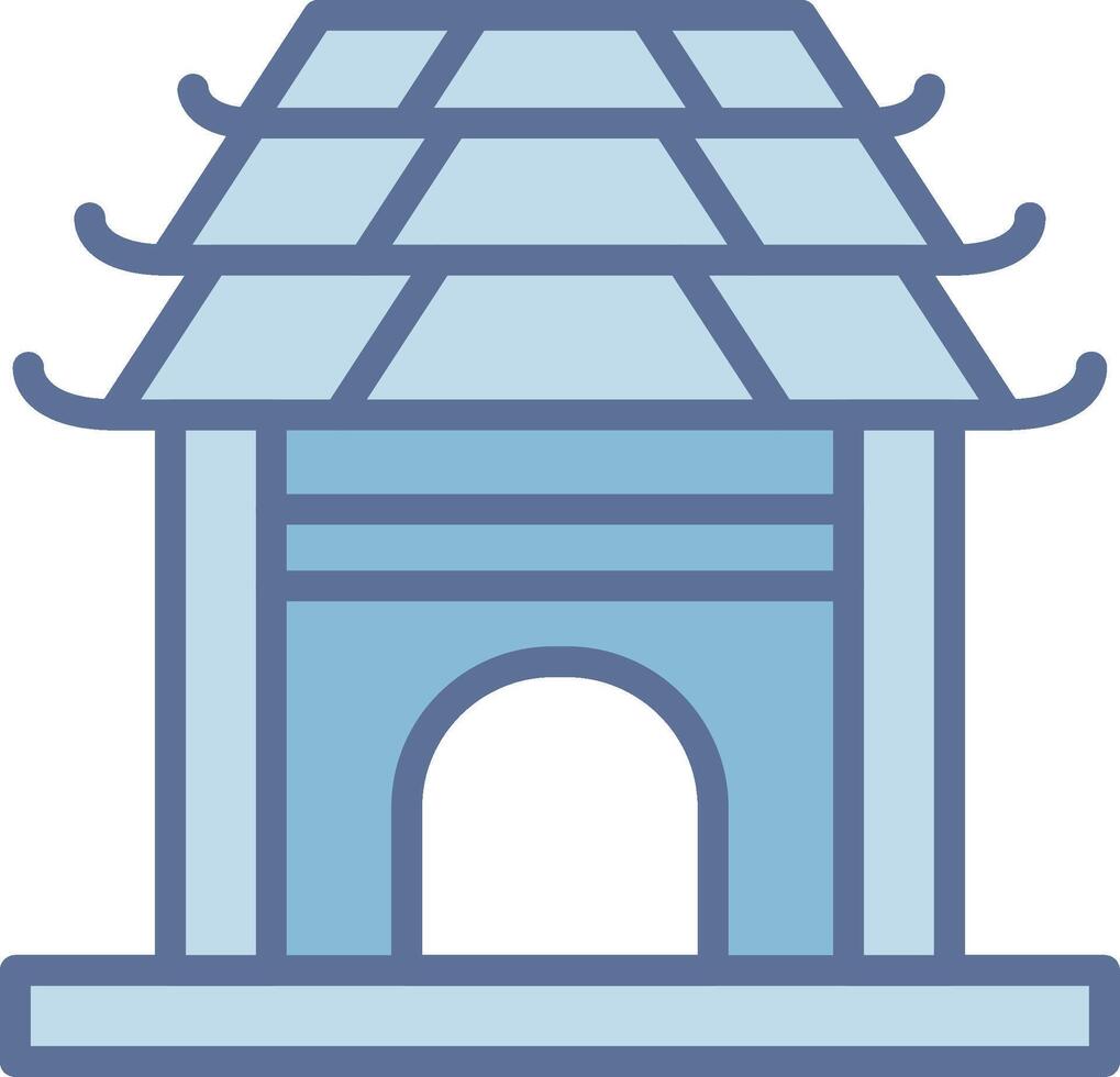 Pavilion App-Based UI Graphic vector