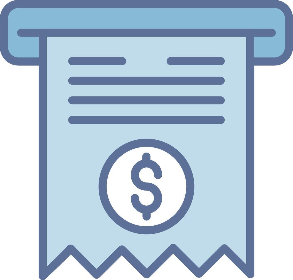 Bill Custom Line Element Graphic vector
