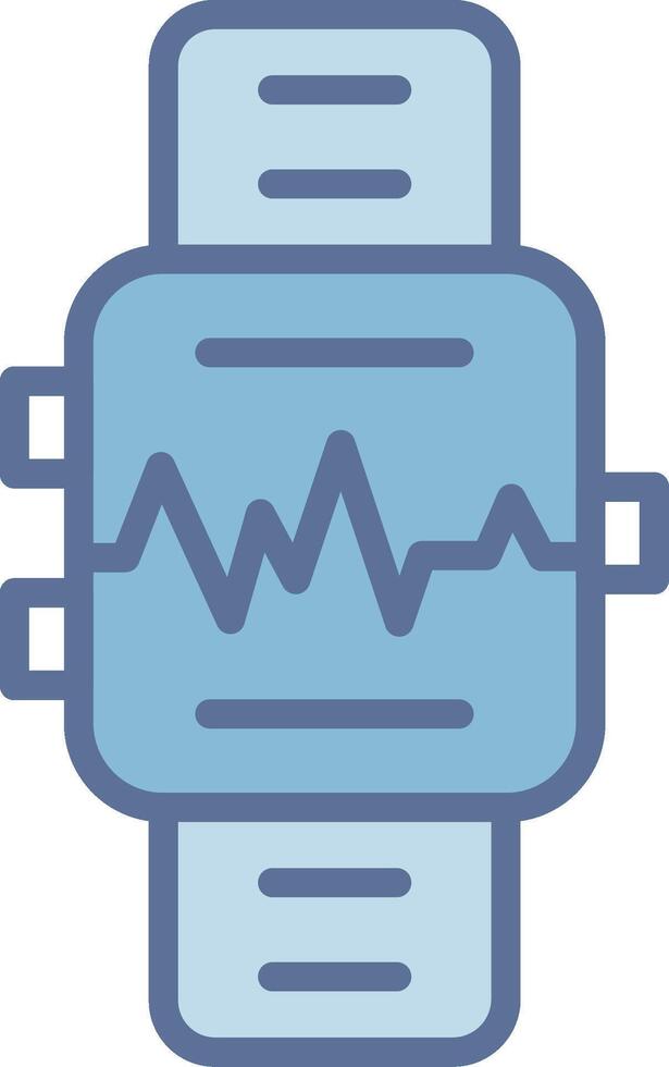 Smartwatch Modern Tech Object Illustration vector
