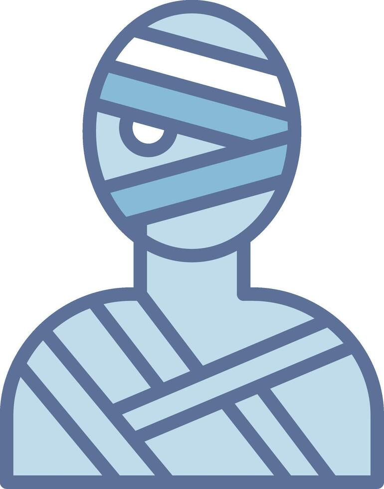 Mummy Minimal User Interface Element vector