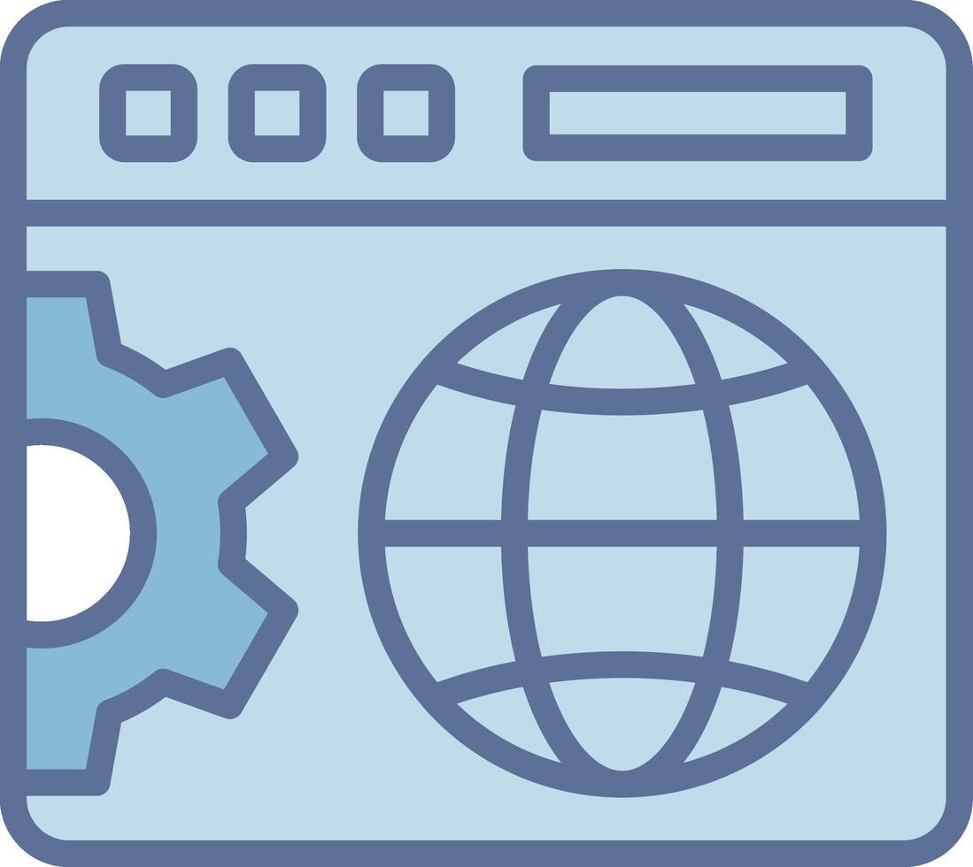 Web optimization Digital Tech Element Graphic vector