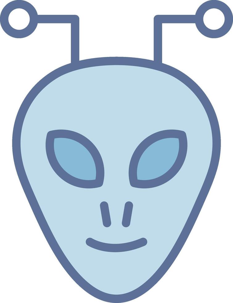 Alien Pixel Grid Artwork Design vector