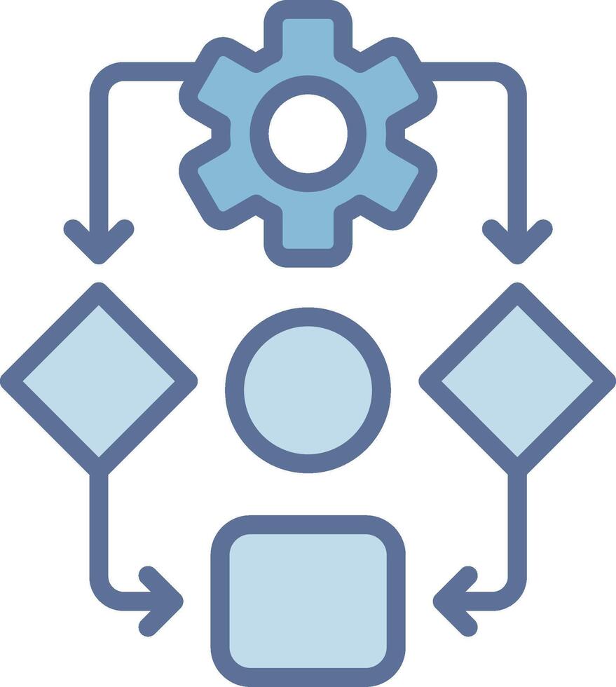 Predictive modeling High Contrast Badge Design vector