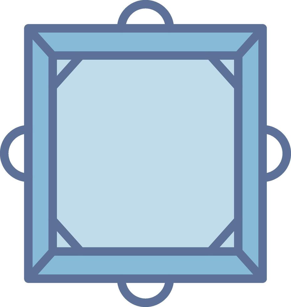 Frame 3D Interface Shape Design vector