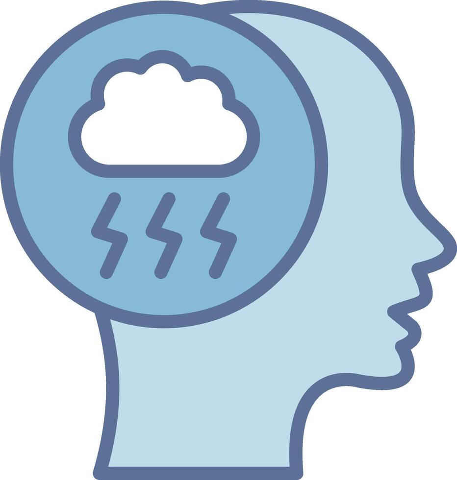 Brainstorm Sleek Visual Mark Structure vector