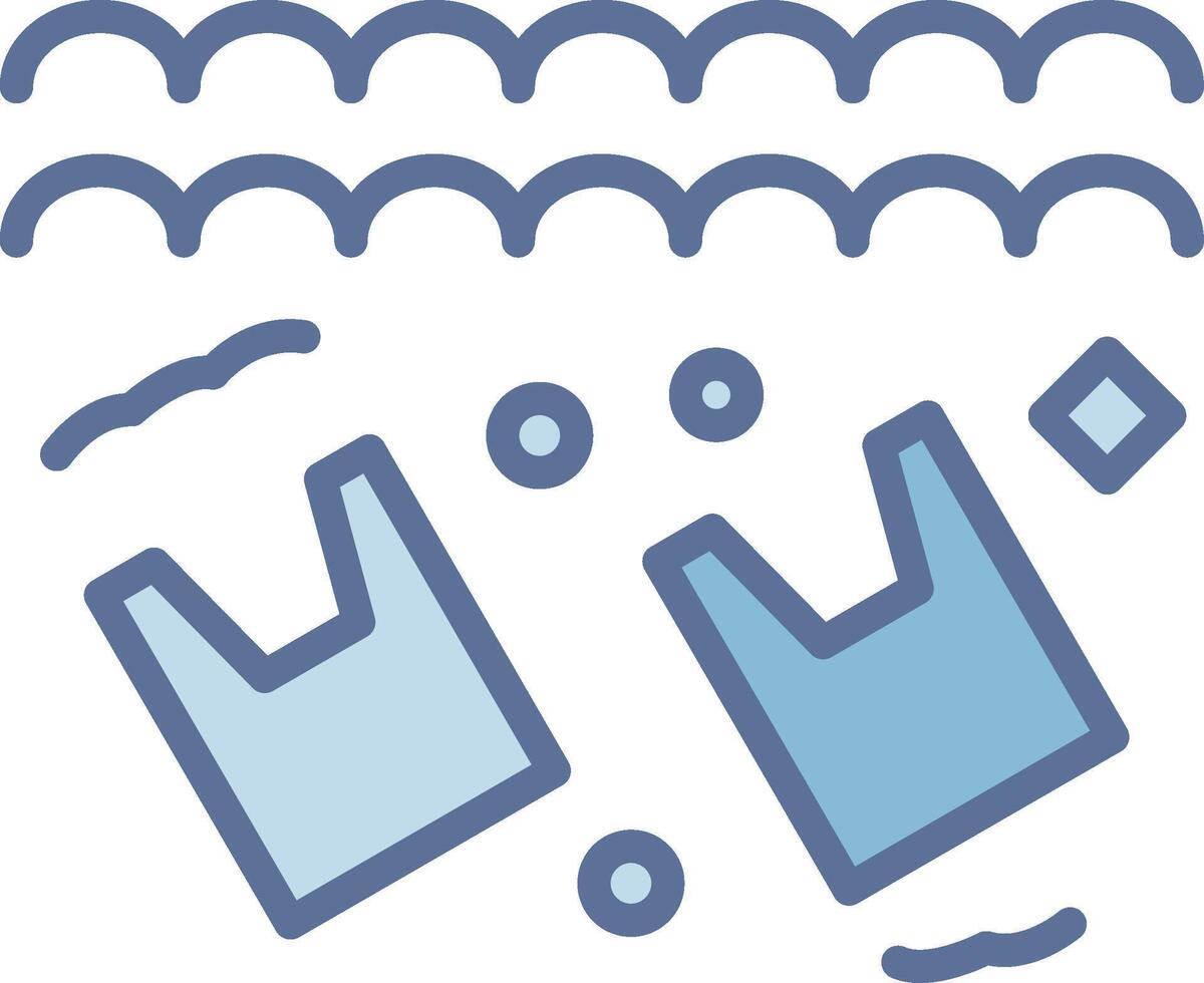 Pollution High Contrast Badge Design vector