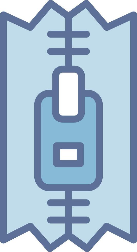 Zip Minimal Art Object Structure vector