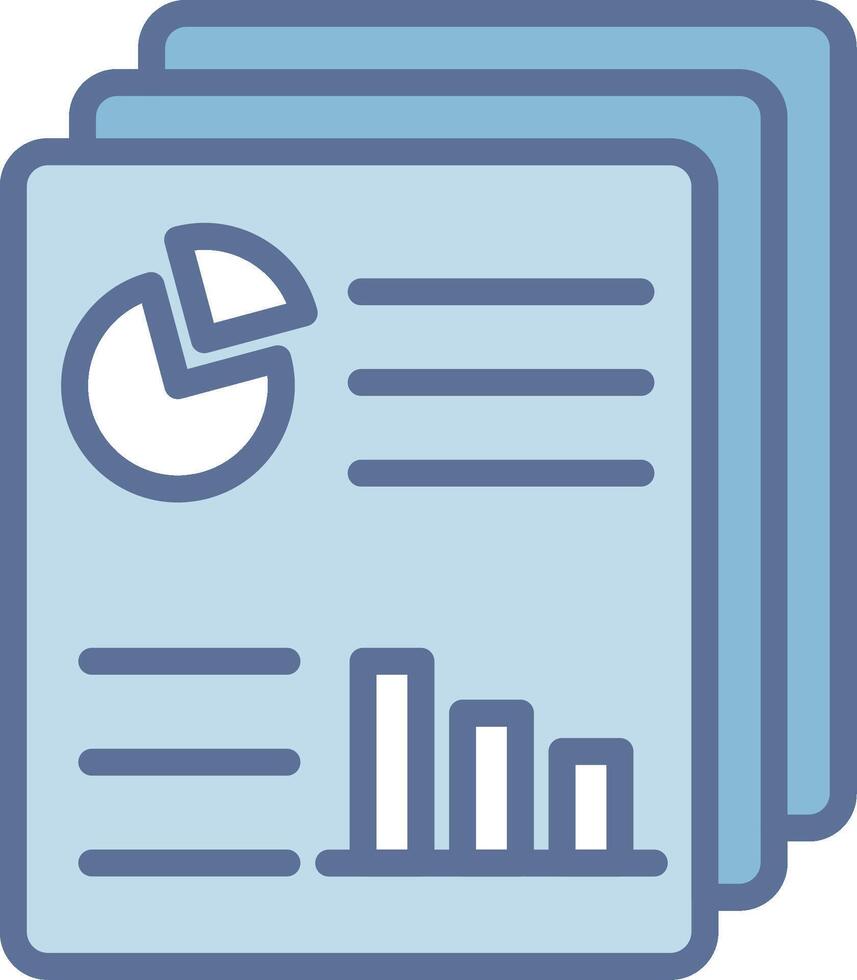 Report Modern Color Symbol Shape vector