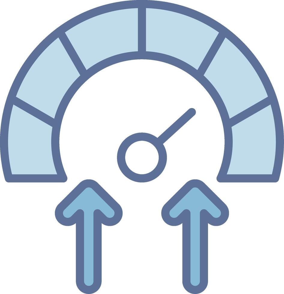 Meter Digital App Concept Sketch vector