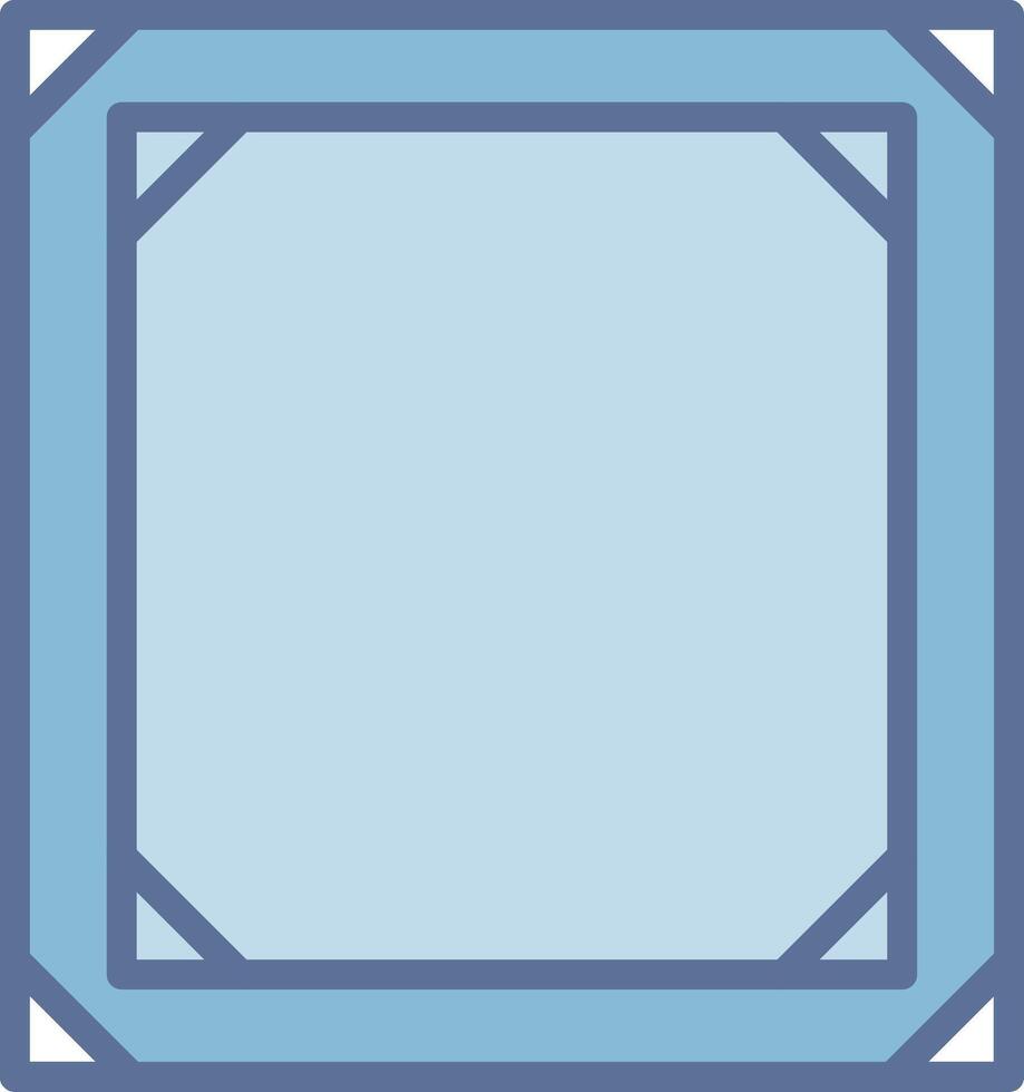 Frame Neon UI Symbol Sketch vector