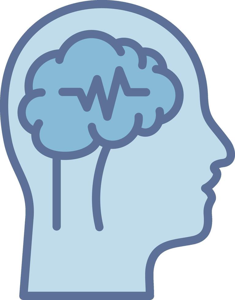 Epilepsy Creative Sketch Element Style vector