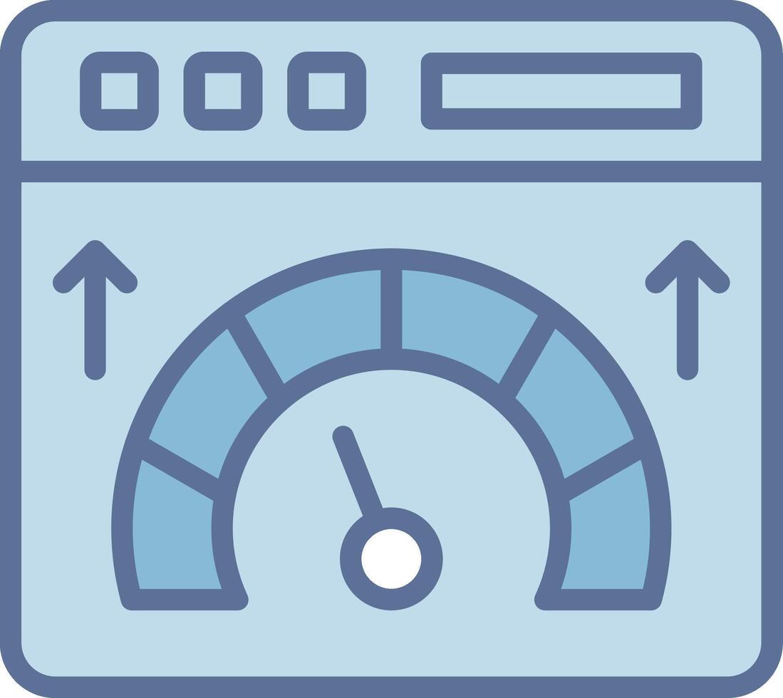 web velocidad ensombrecido plano diseño elemento vector