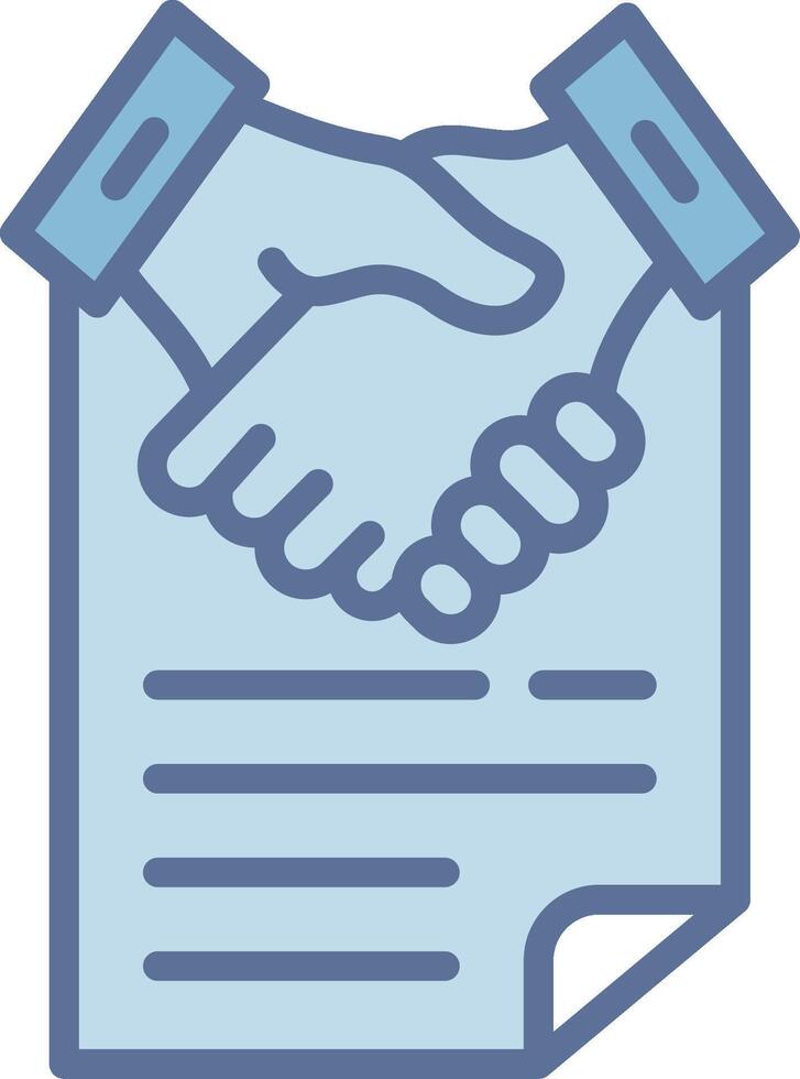 Partnership Bold Outline Badge Artwork vector