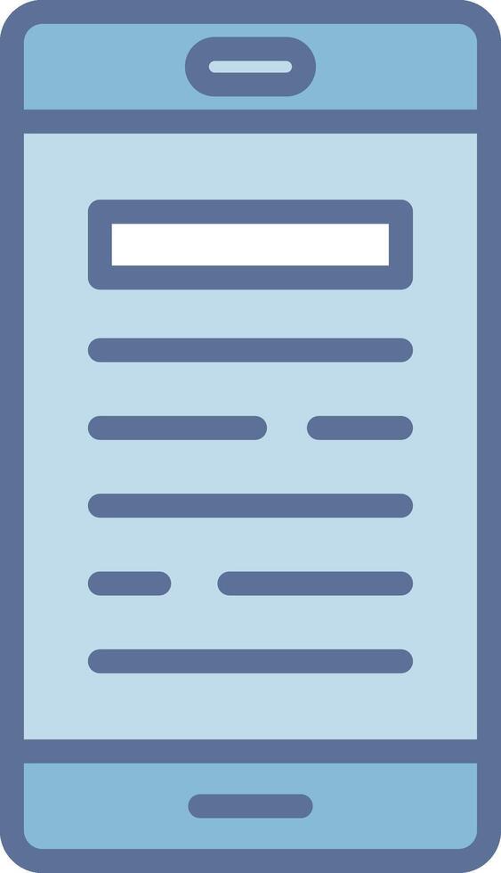 Phone Interactive UI Design Element vector