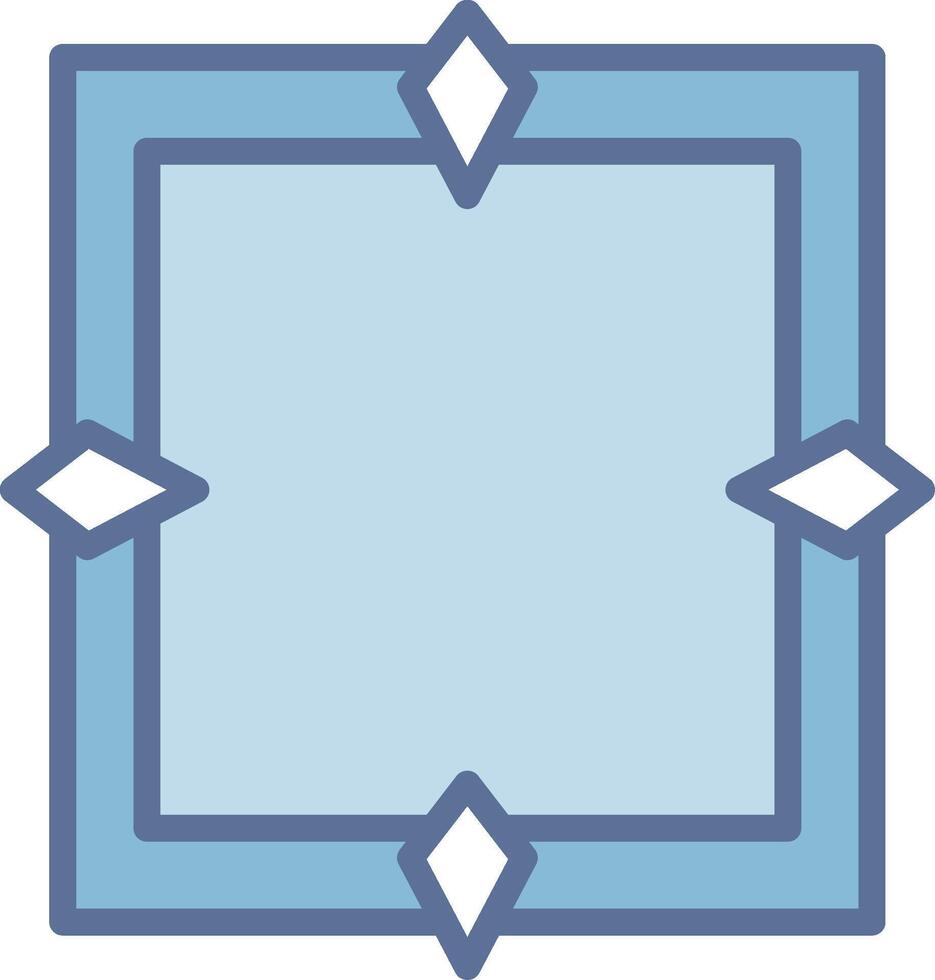 Frame Outlined Concept Piece Sketch vector