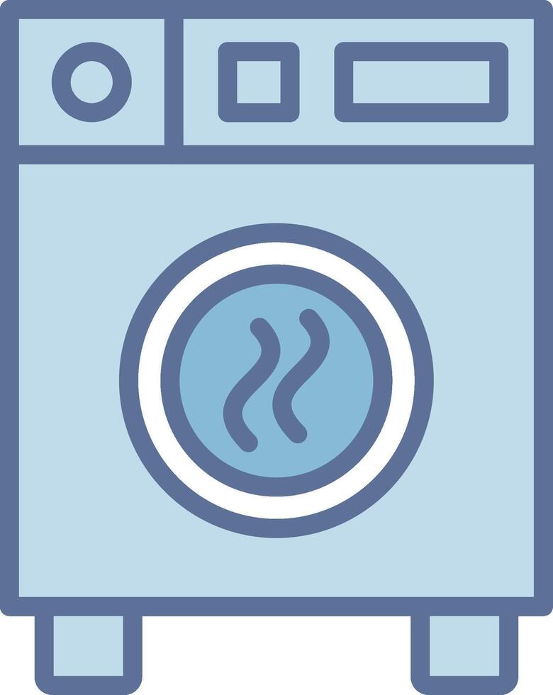 Dryer Simplified Line Mark Illustration vector