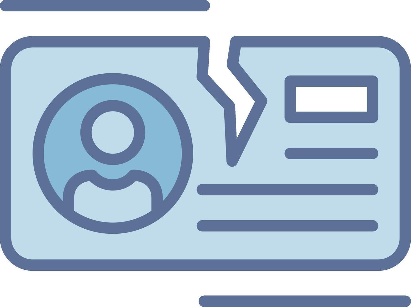 Id Card Modern Interface Badge Design vector