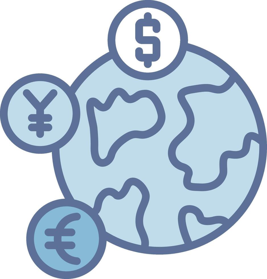 Currency Modern Interface Badge Design vector