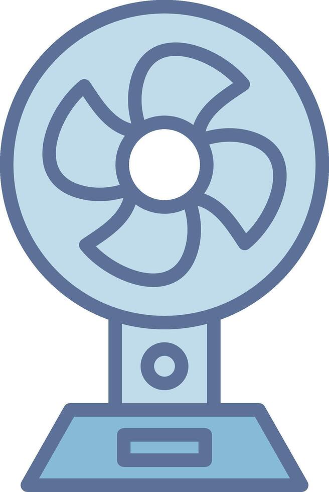 Fan Wireframe App Design Element vector