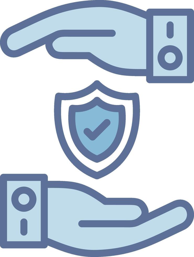 Reliability Futuristic UI Mark Concept vector