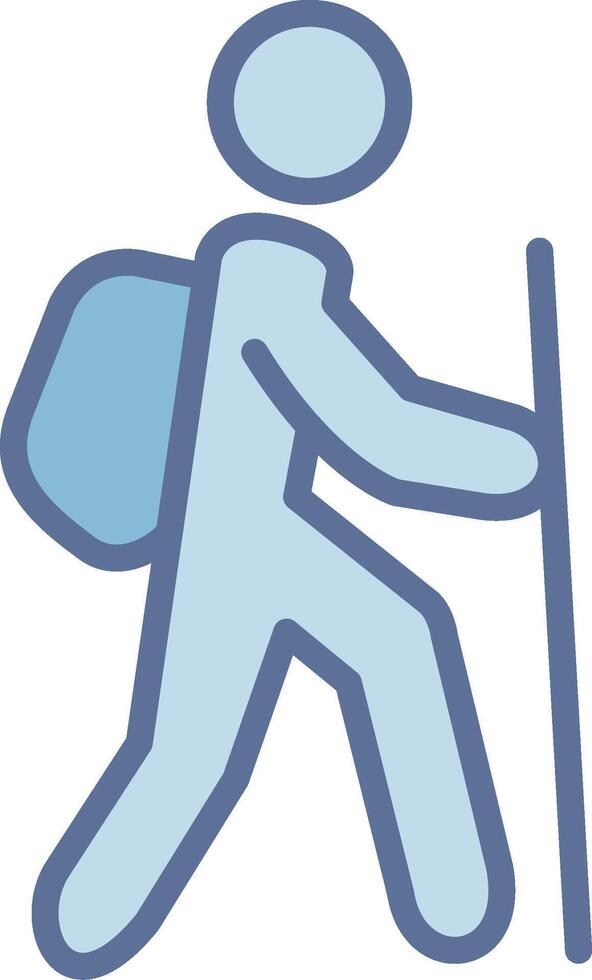 Tourist Handcrafted UI Symbol Sketch vector
