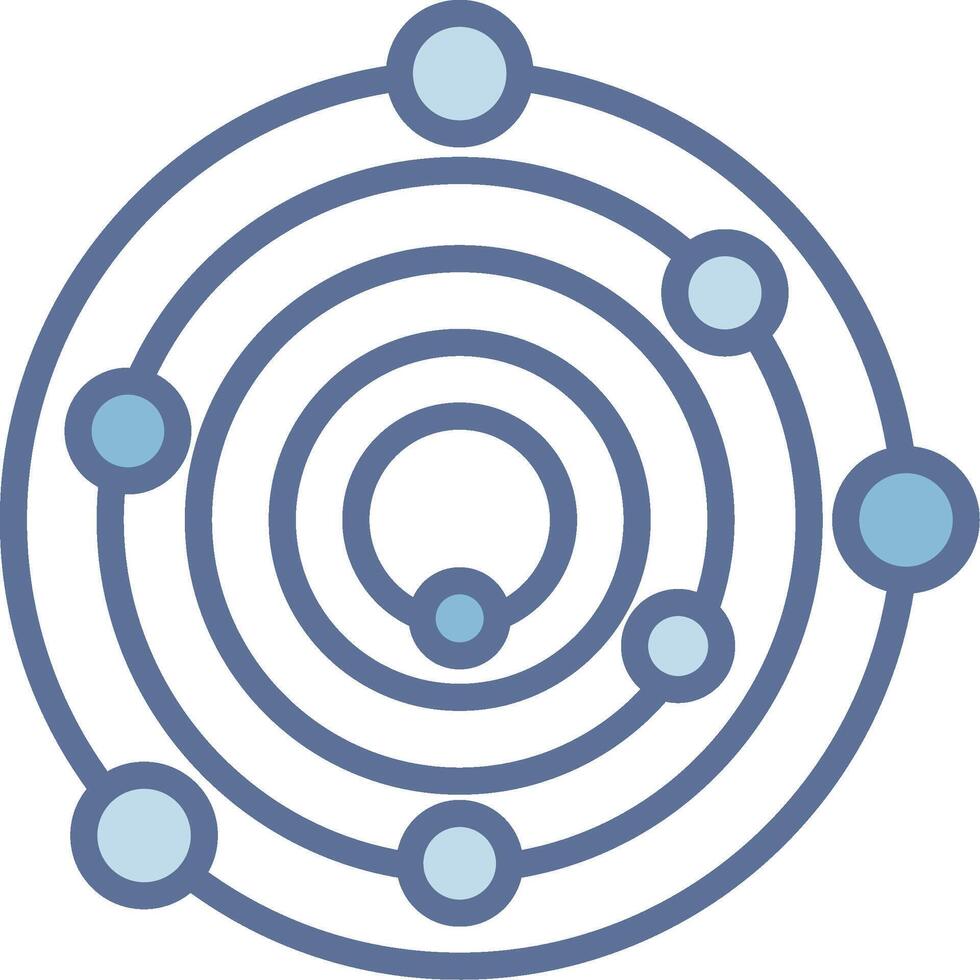 Orbit Soft Outline Graphic Shape vector