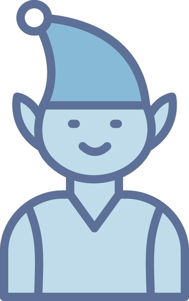 Elf Vibrant Visual Object Graphic vector