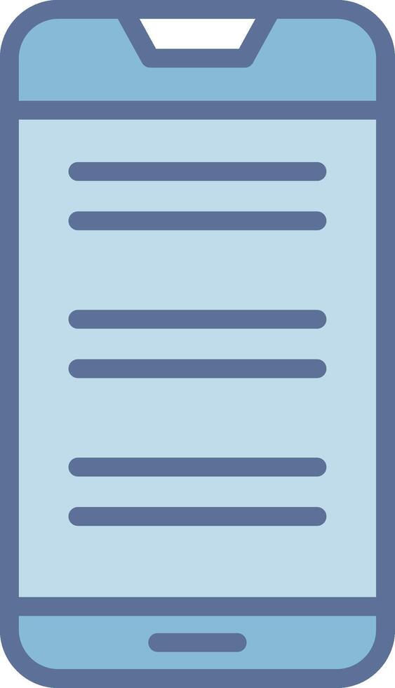 Mobile phone Muted Tone Element Design vector