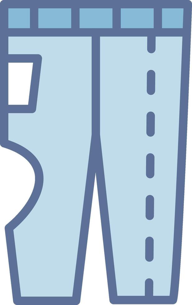 Trouser Pastel Tone Form Graphic vector