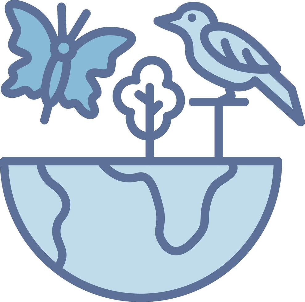 Biodiversity App-Based UI Graphic vector