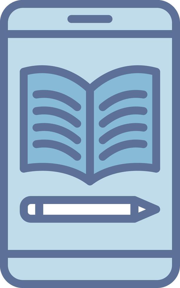 Book Clean UI Concept Sketch vector