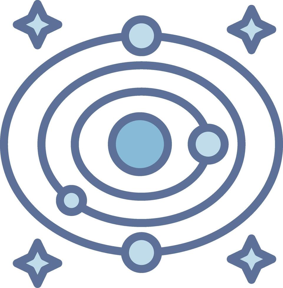 Galaxy Interactive Symbol Layout vector