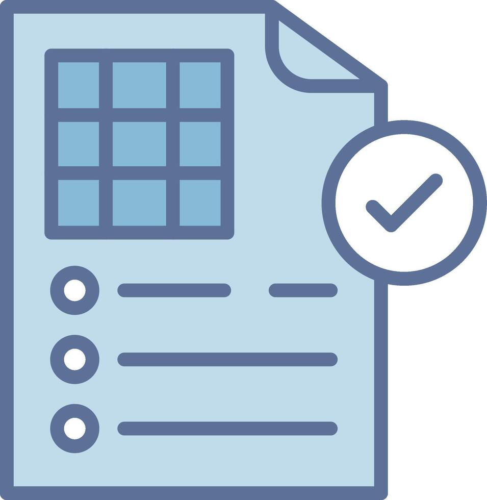 Validation Vibrant Visual Object Graphic vector