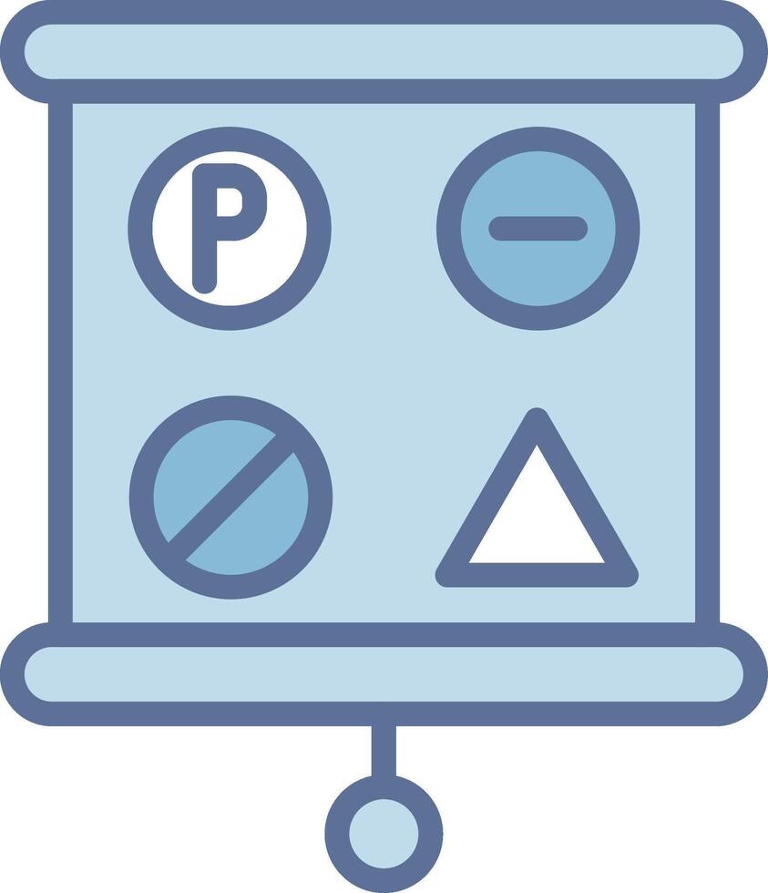 Signs 3D Interface Shape Design vector