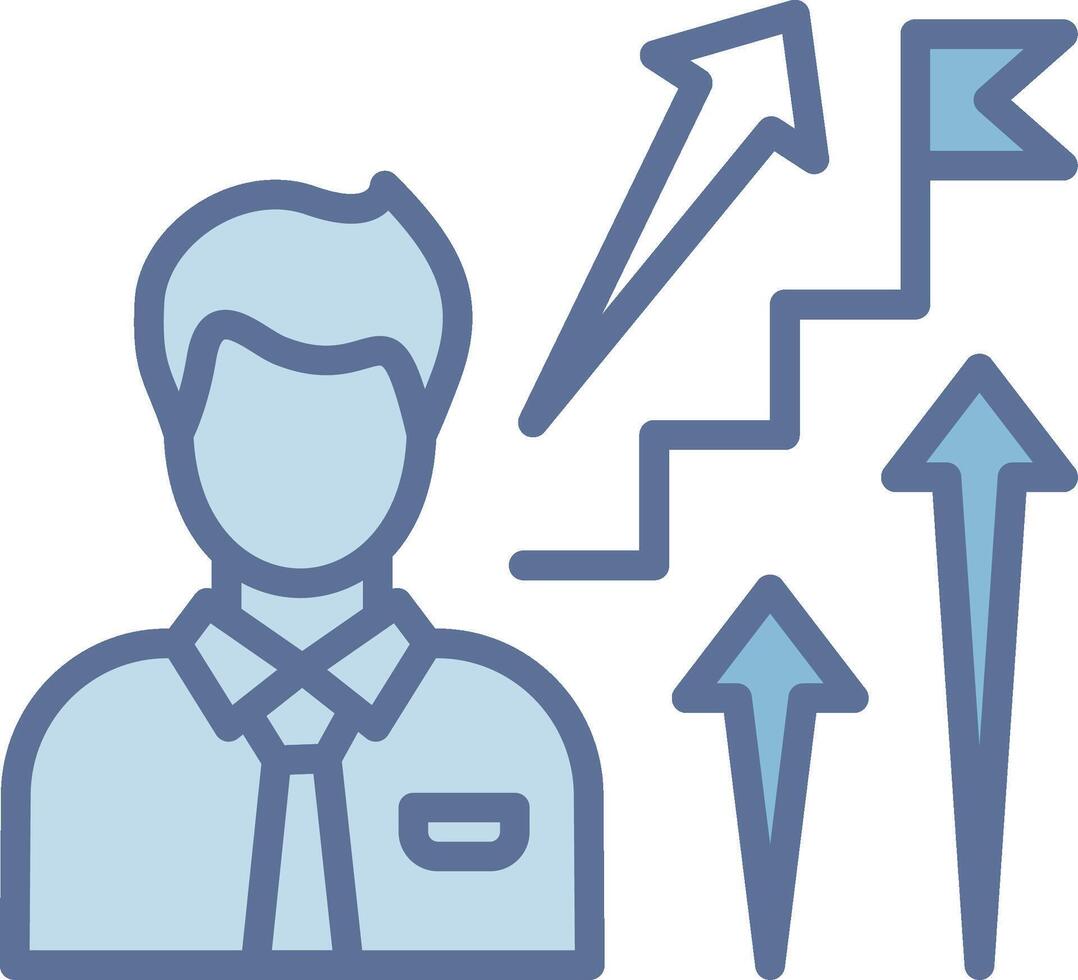 Career Path Tech Styled Form Layout vector