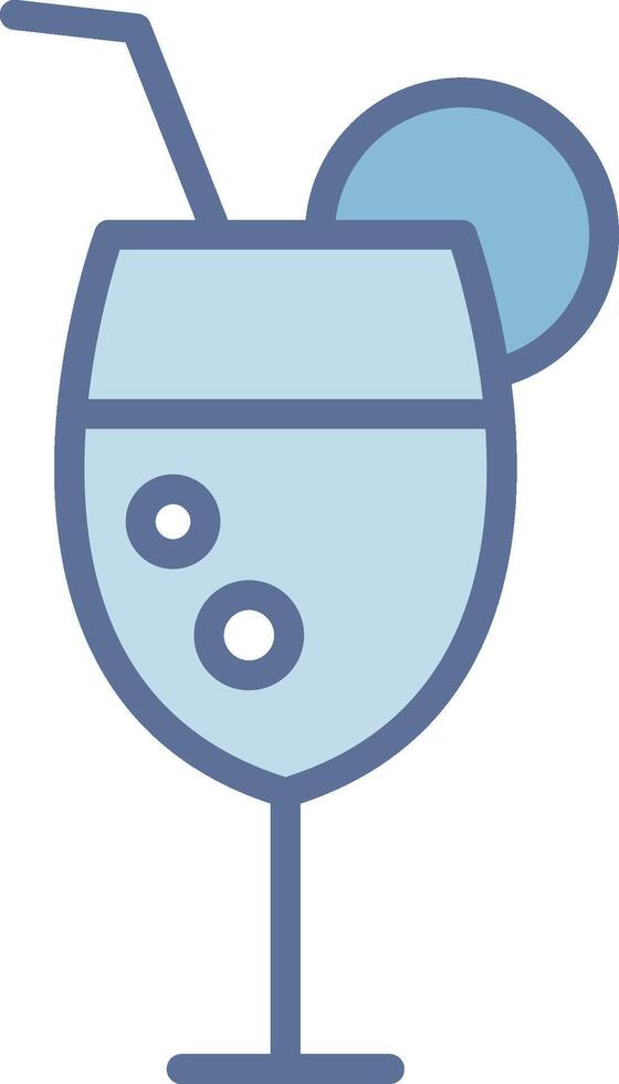 Cocktail User Interface Mark Element vector