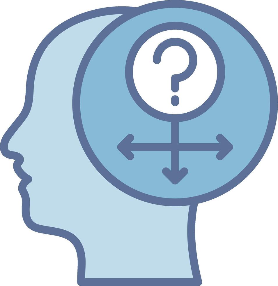 Decision making Modern Interface Badge Design vector
