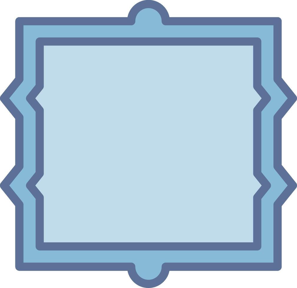 Frame Web Style Graphic Piece vector