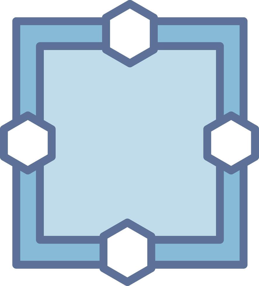 Frame Outlined Frame Object Design vector
