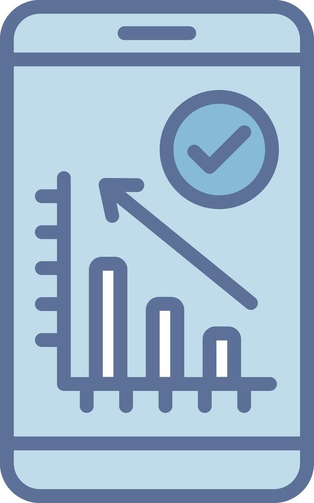 Analytics Digital App Concept Sketch vector
