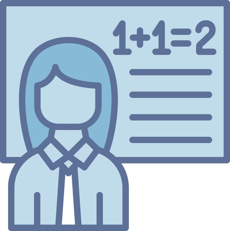 Mathematic Elegant Flat Illustration Form vector