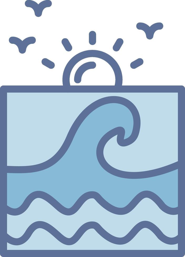 Ocean Business App Graphic Icon vector