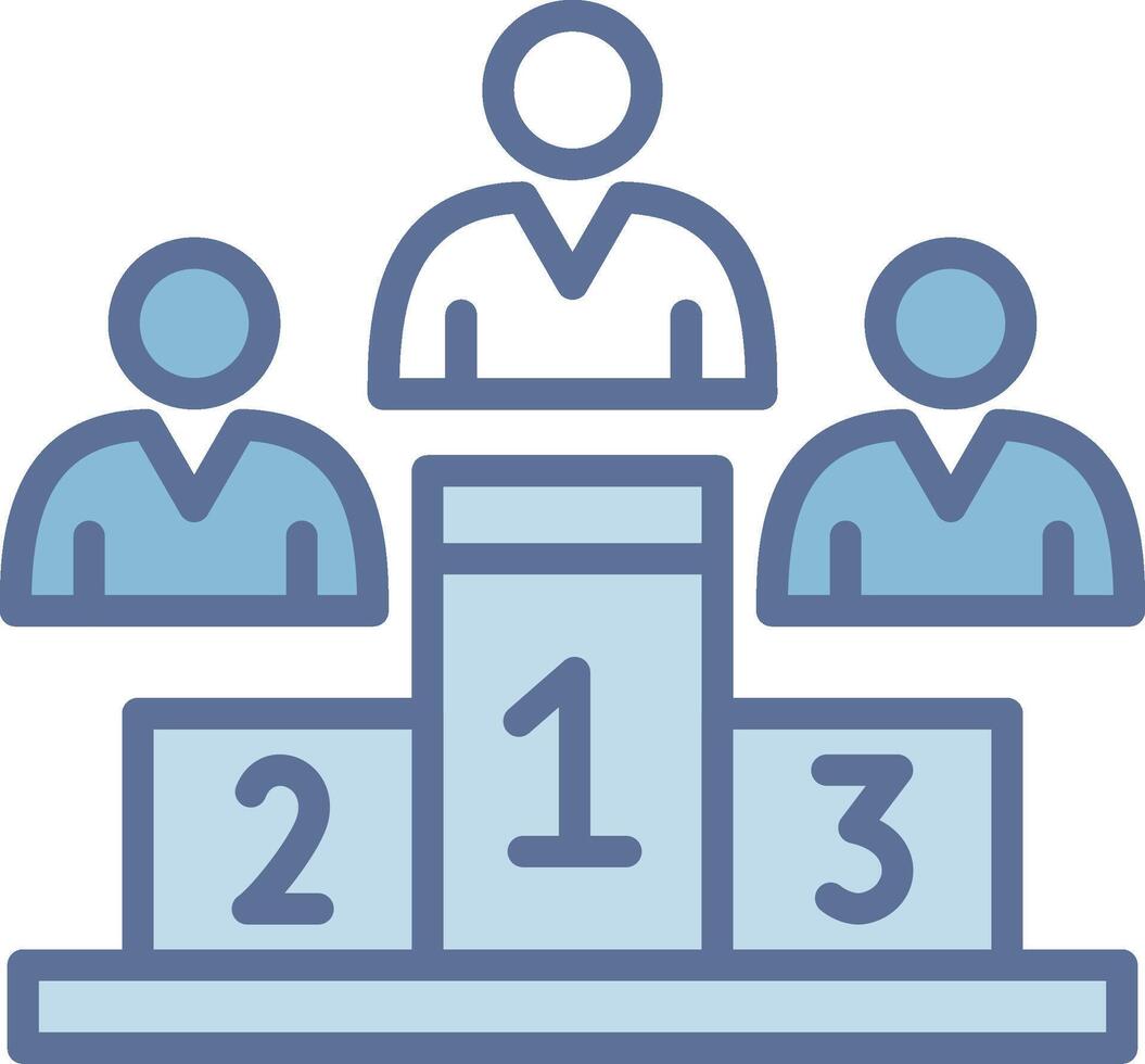Podium Pixel Grid Artwork Design vector