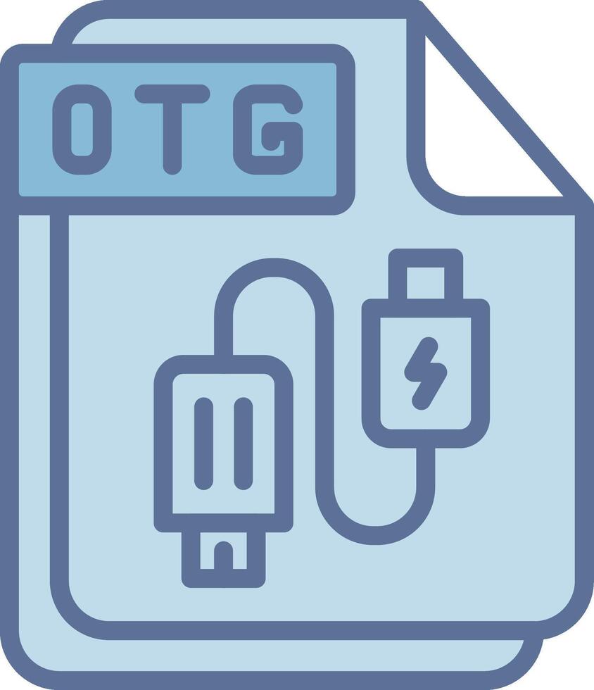 OTG Digital Tech Element Graphic vector