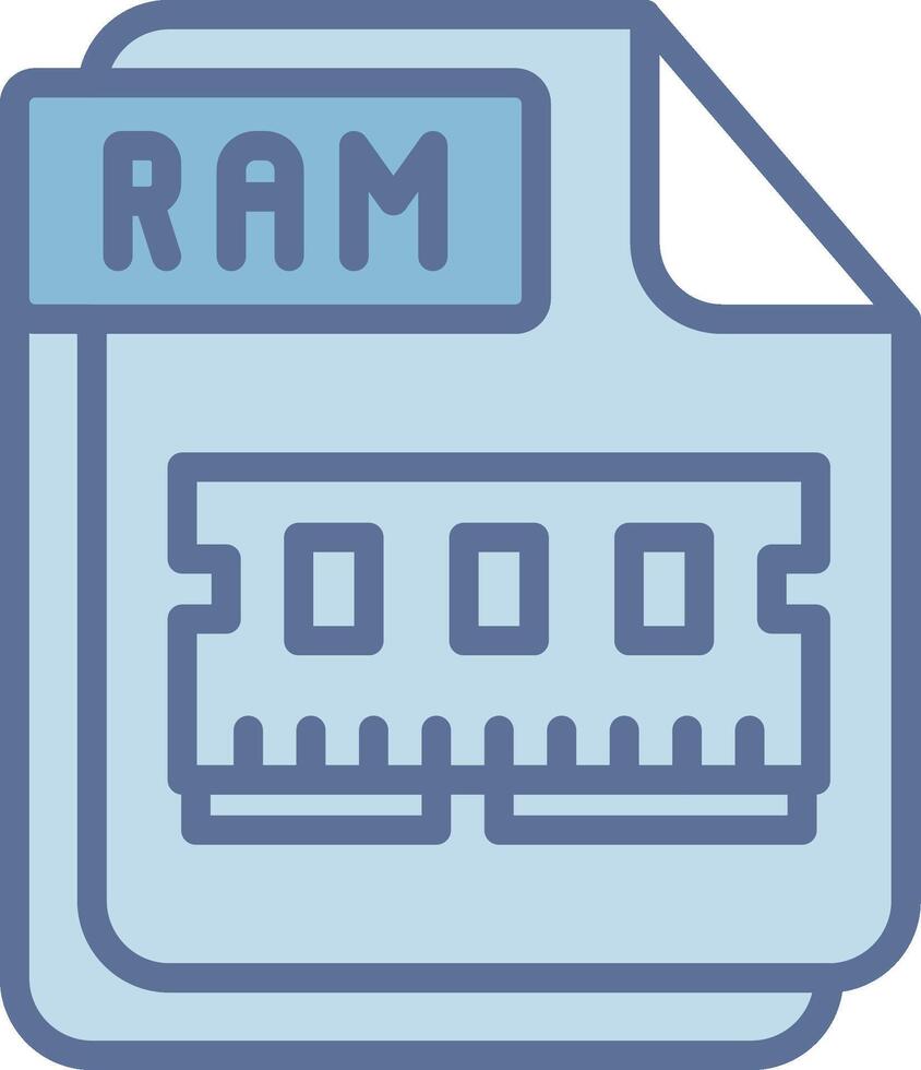 RAM Isometric Web Illustration Element vector