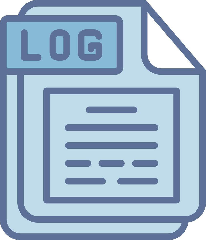 LOG Monotone Sketch Design Element vector